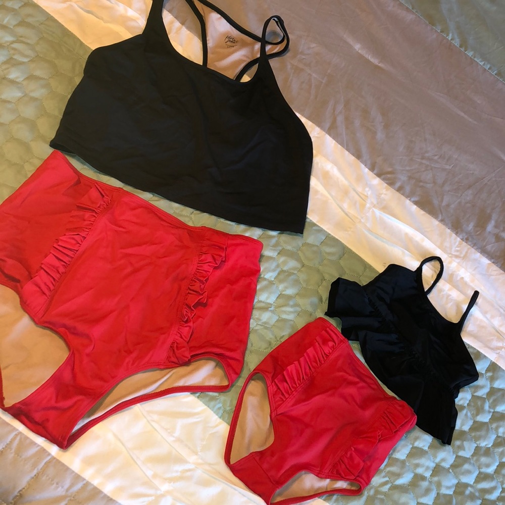 Kortni Jeane Mom and me matching swimsuit